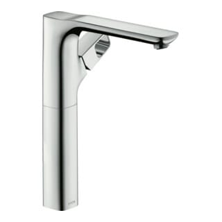 hansgrohe Waschtisch-Einhebelmischer 280 Axor Urquiola A 198mm, unver Abl.garn, Edelstahl-Optik