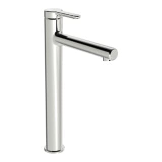 Hansa Waschtisch-Einhebelmischer HANSADESIGNO Style He ob, o. Abl-Garnitur, Ausl. 171mm, chr