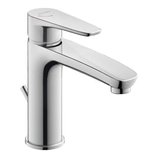 Duravit Waschtisch-Einhebelmischer S FreshStart + -Flow B.1 m Zugst.Abl.Gar., Ausladung 139mm, chrom