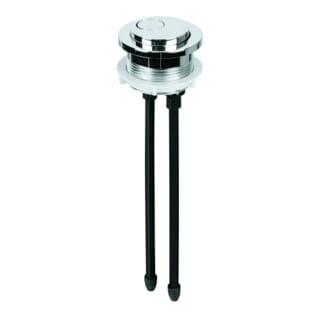 Grohe Druckknopf 49526 2-Mengen für Keramik-Spülkasten chrom