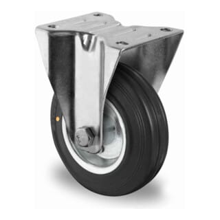CASCOO Bockrolle ø 125 mm Serie SWS4 (el. leitfähig) Rollenlager