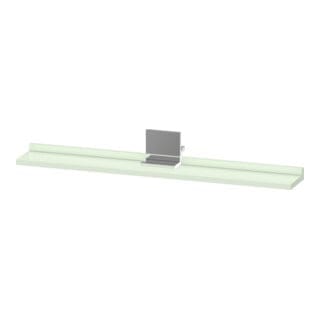 Duravit Spiegel-Ablage Sivida 85x65x3,6cm, grün Matt, montiert, chrom