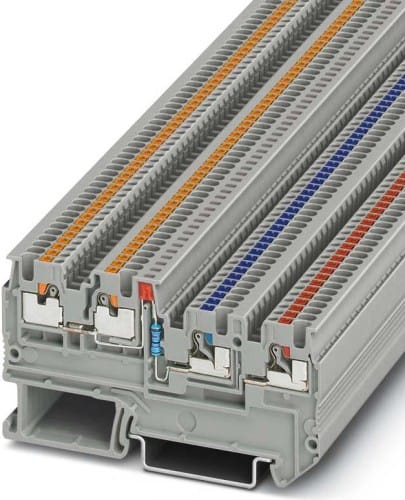 Phoenix Contact Initiatoren-/Aktorenklemme 0, 14-1, 5qmm, grau PTIO1, 5/S/3-LED 24RD