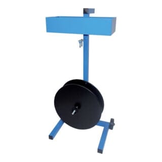 Abrollwagen, fahrbar für Fadenspulen 13/16mm