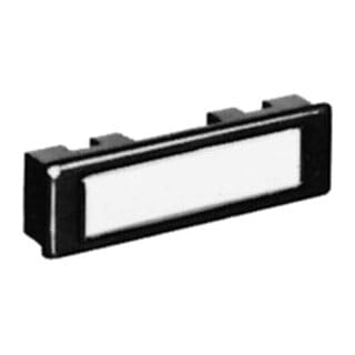 Renz Metallwaren. Kombitaster LIRA 75x22 braun 97-9-85110 br