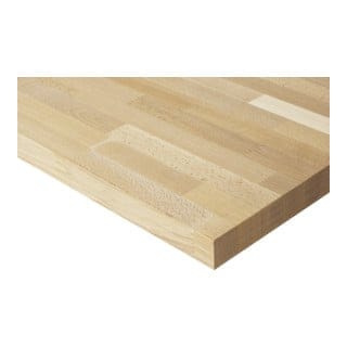 Rau Buche-Massiv-Arbeitsplatte, B2500xT700xS50 mm