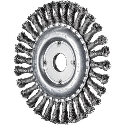 PFERD TOOLS Rundbürste gezopft RBG Ø150x13x22,2 mm Stahl-Draht-Ø0,60 Winkelschleifer