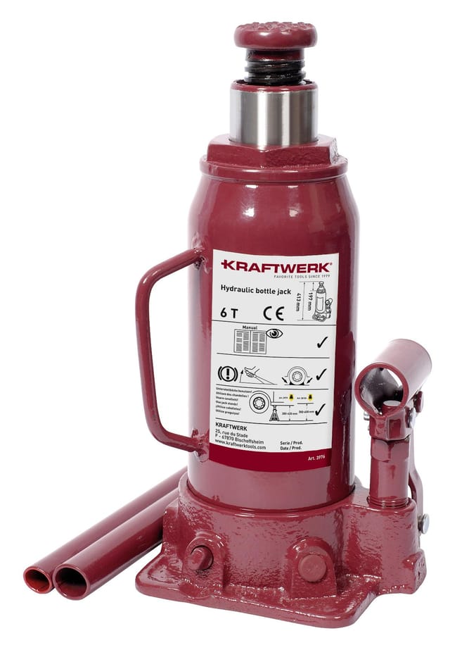 Kraftwerk Hydr. Flaschen-Wagenheber 6 t