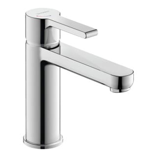 Duravit Waschtisch-Einhebelmischer S Fresh + -Flow B.2 o. Zugst.Abl.Gar., Ausl. 139mm, chrom