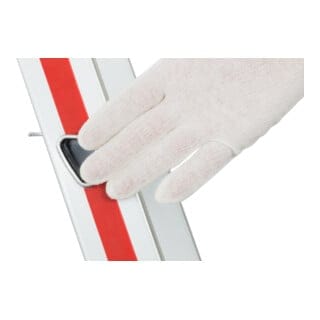 Hymer Stufenstehleiter mit Plattform, einseitig begehbar