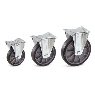 fetra Bockrolle, TPE-ESD-Bereifung