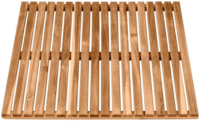 Wenko Badematte 'Indoor & Outdoor Acacia' Akazienholz 55 x 55 cm