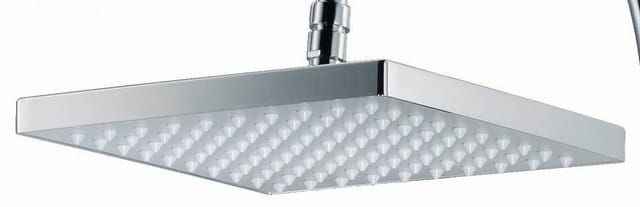 Breuer Duschsystem 'Aquamaxx 320' chromfarben mit Einhebelmischer, eckige Kopfbrause