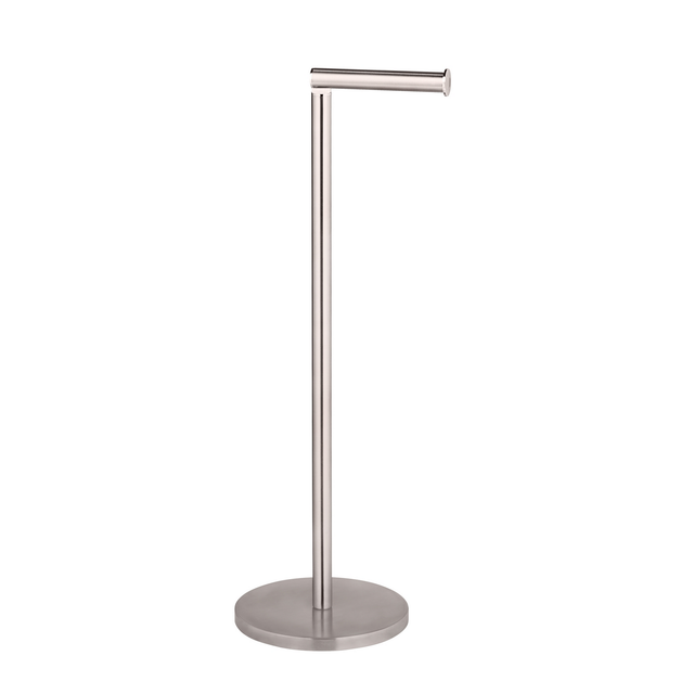 Wenko Stand Toilettenpapierhalter edelstahlfarben matt für 5 Rollen