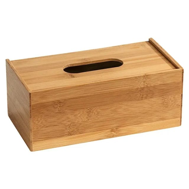Wenko Kosmetiktuchbox 'Terra' Bambus 25 x 13 x 10 cm