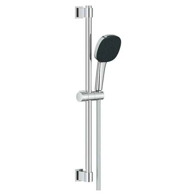Grohe Brausestangenset 'Vitalio Comfort 110' chromfarben eckig 3 Strahlarten, 60 cm