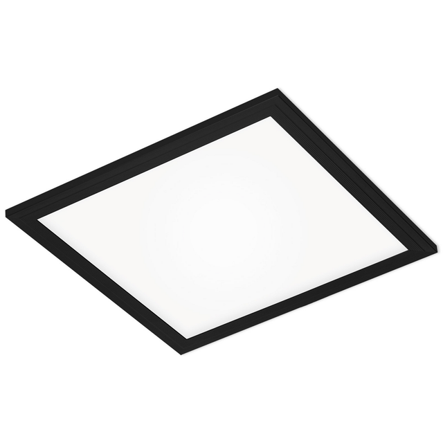 Briloner LED-Panel 'Simple' schwarz 12 W