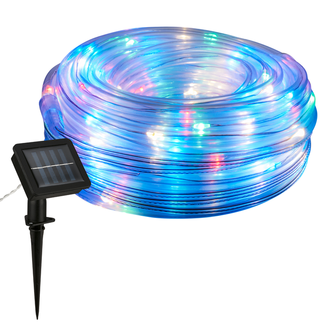 Brilo Solar-LED-Band 100 LED RGB