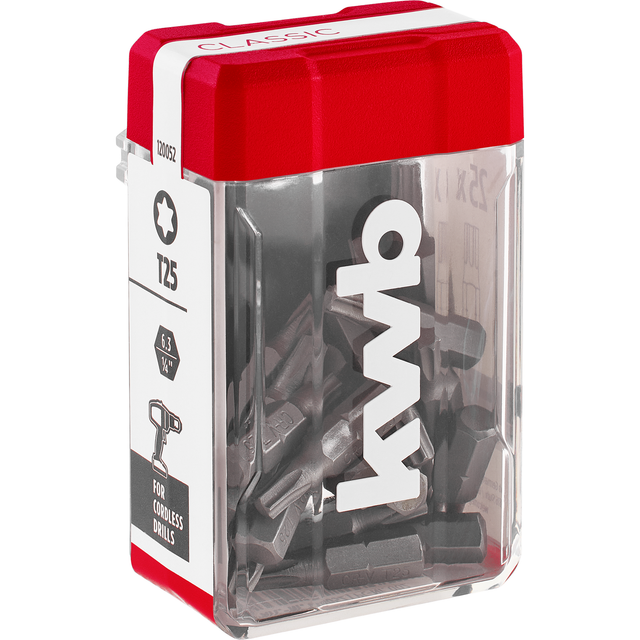 kwb Bit-Set Mini-Box T25 25 mm 25-teilig