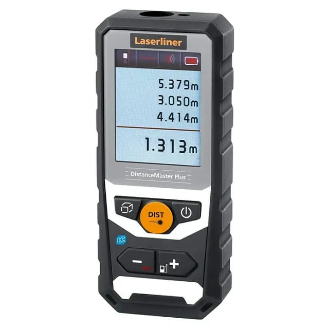 Laserliner Laser-Entfernungsmesser 'DistanceMaster Plus 80' mit Tasche