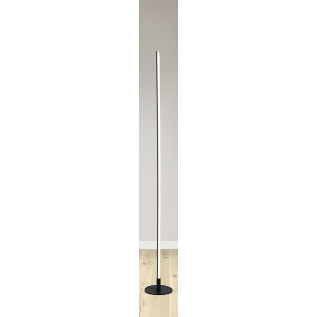 toom LED-Stehleuchte 'Jette' schwarz 124 cm