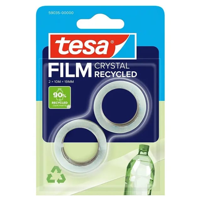 tesa Tesafilm 'Eco & Crystal' transparent 2 x 10 m x 1,9 cm