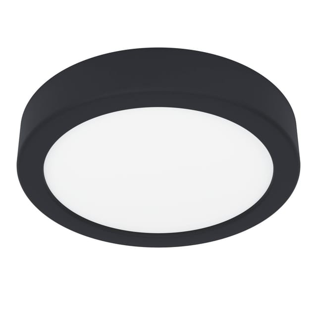 EGLO Deckenleuchte 'Fueva 6' Ø 16,6 cm schwarz/weiß 7,5 W