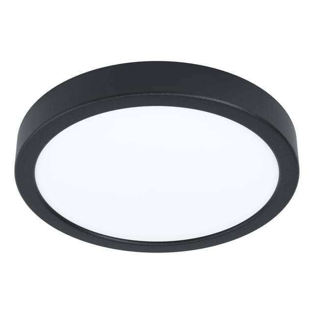 EGLO Deckenleuchte 'Fueva 6' Ø 21,1 cm schwarz/weiß 11,5 W