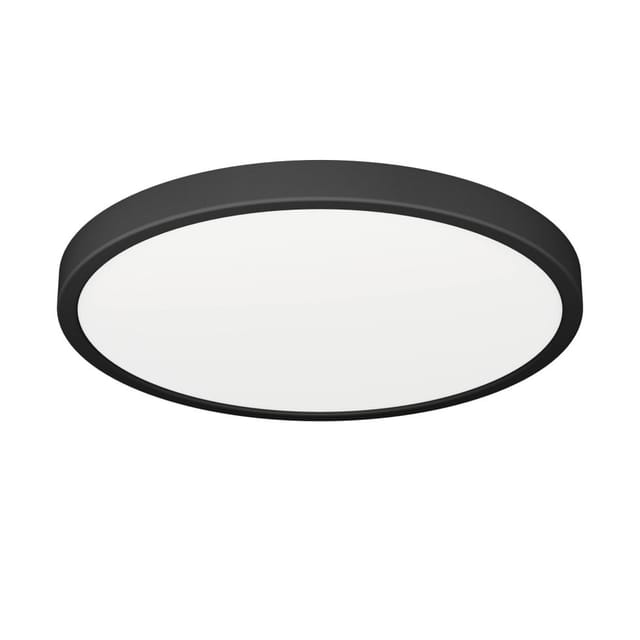 EGLO Deckenleuchte 'Fueva 6' Ø 27,8 cm schwarz/weiß 14,2 W