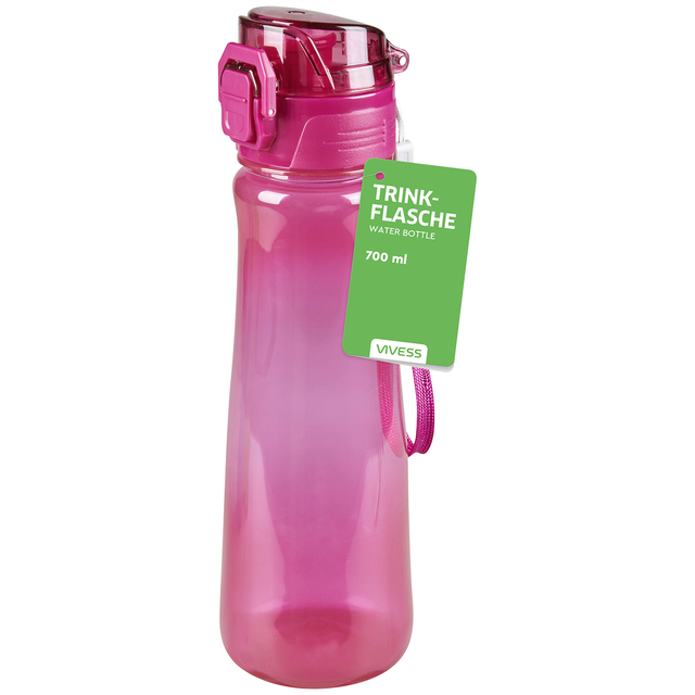 Vivess Trinkflasche Kunststoff farblich sortiert 700 ml