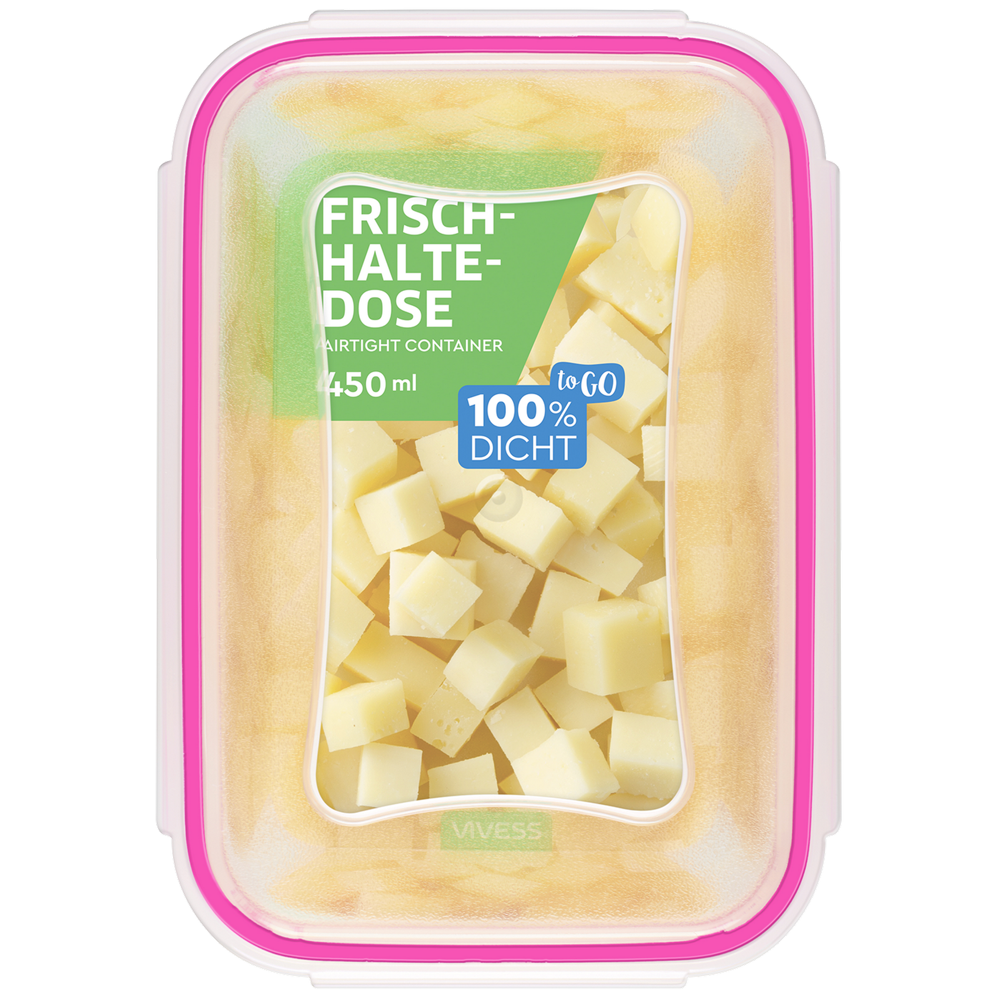 Vivess Frischhaltedose Kunststoff 450 ml Bild 2