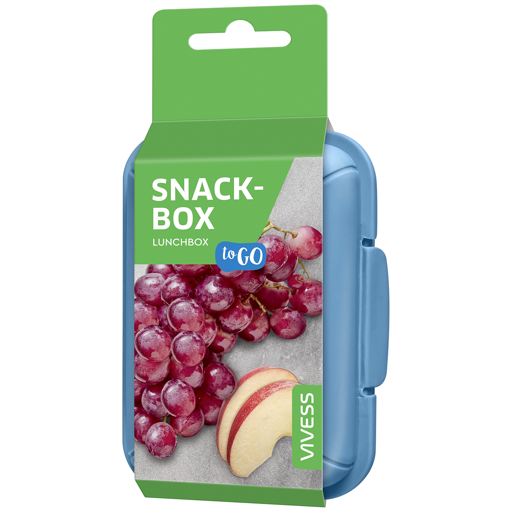 Vivess Snackbox to Go Kunststoff farblich sortiert 400 ml Bild 2
