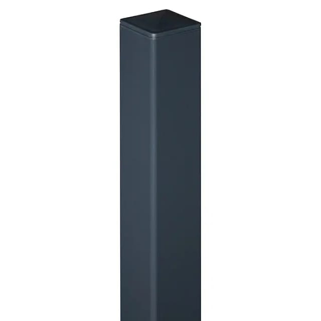 GroJa Tor-Pfosten Aluminium anthrazit 6 x 6 x 240 cm