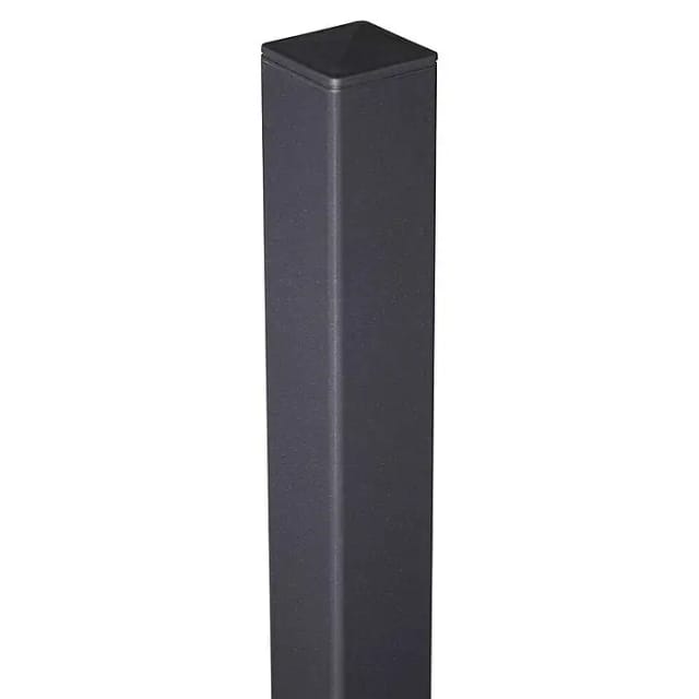 GroJa Zaunpfosten Aluminium anthrazit 6 x 6 x 240 cm