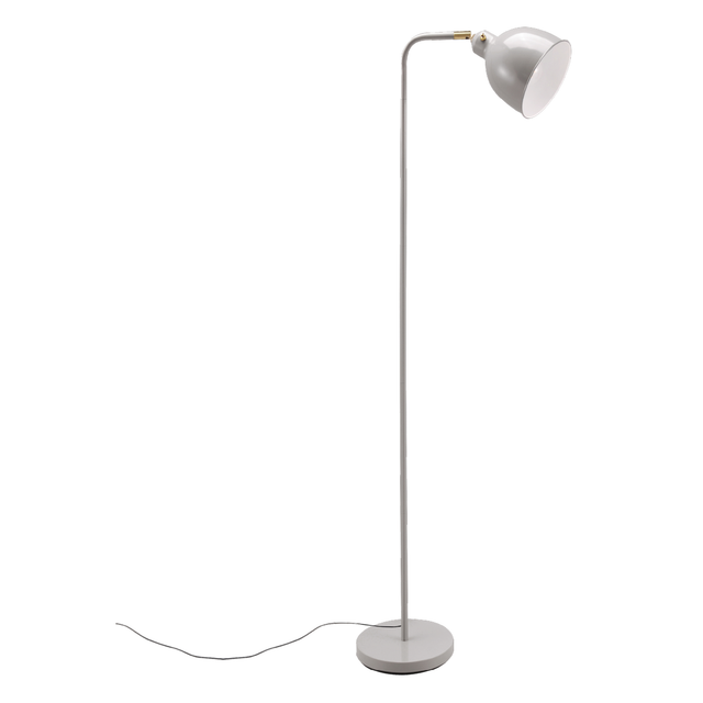 toom Stehleuchte 'Thea' grau E27, 140 cm