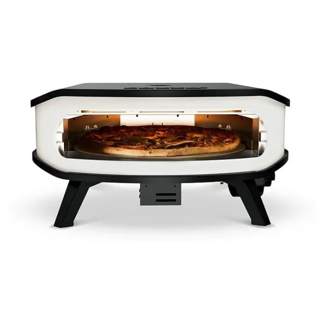 Cozze Pizzaofen 17" schwarz 60,5 x 30,5 x 42,5 cm