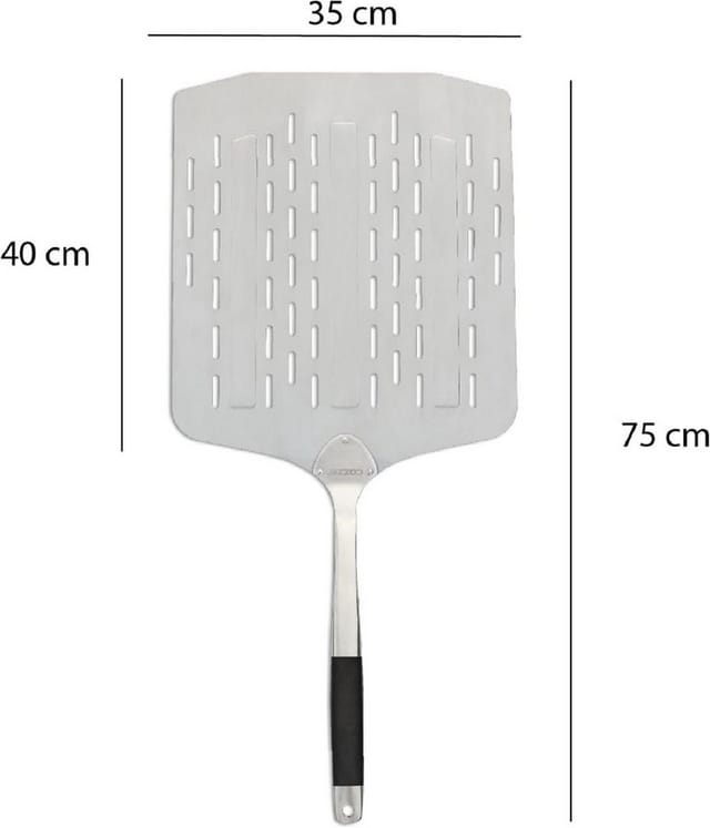 Cozze Pizzaspachtel Aluminium 76 x 40 x 35 cm