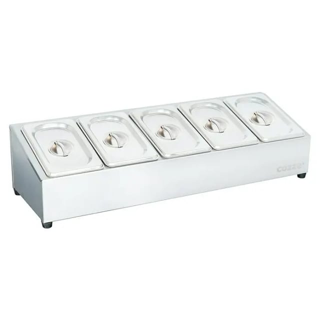 Cozze Topping-Station Edelstahl 60 x 19,7 x 15 cm