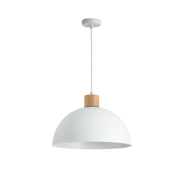 toom Pendelleuchte 'Tilda' Metall weiß Ø 40 cm
