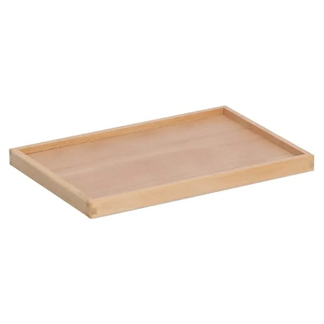 Zeller Deckel für Allzweckkiste Buche lackiert 30 x 2 x 20 cm