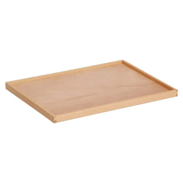 Zeller Deckel für Allzweckkiste Buche lackiert 40 x 2 x 30 cm