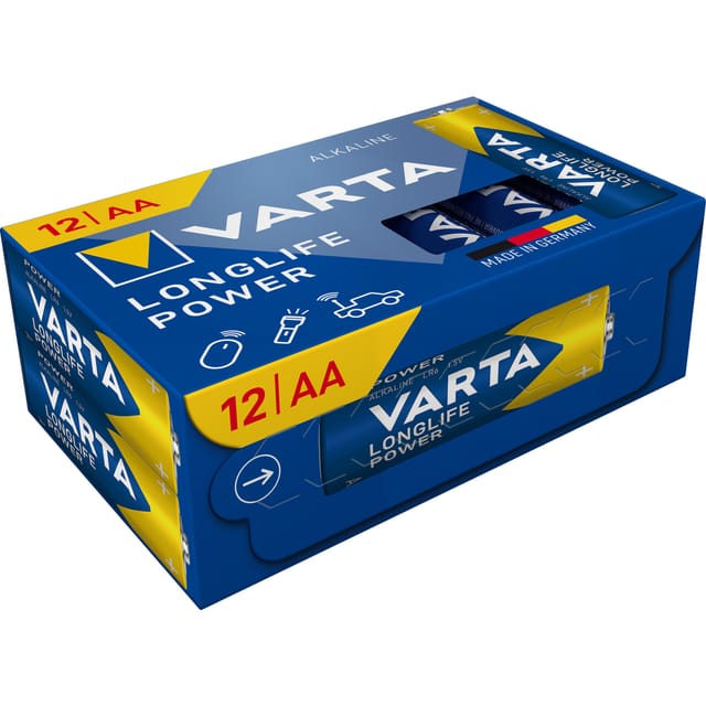 Varta Batterien 'Longlife Power' AA 12 Stück