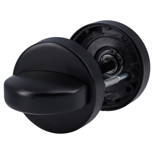Alpertec WC-Riegel schwarz lackiert