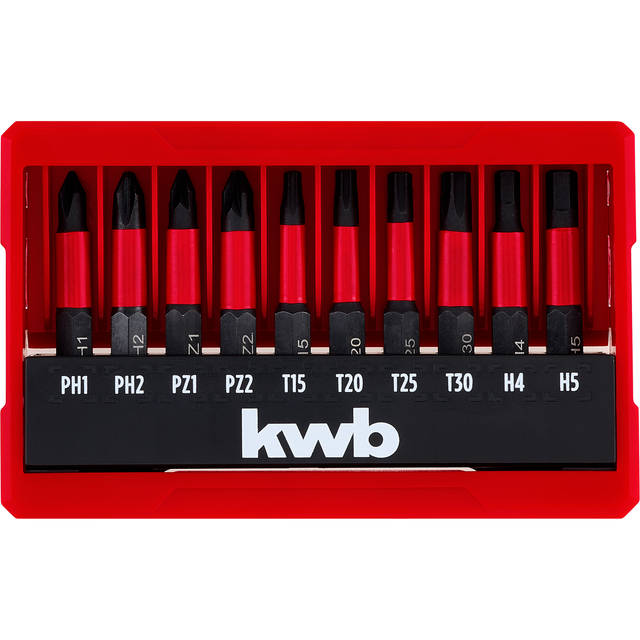 kwb Bit-Set 'Impact' Pocket-Set 10-teilig