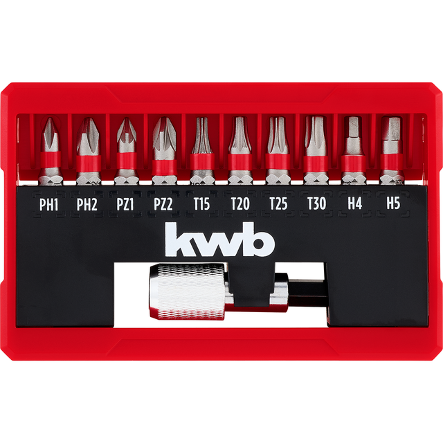kwb Bit-Set 25 mm 11-teilig