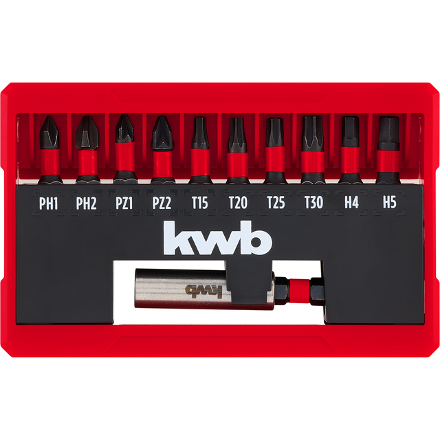 kwb Bit-Set 'Impact' Pocket-Set 11-teilig