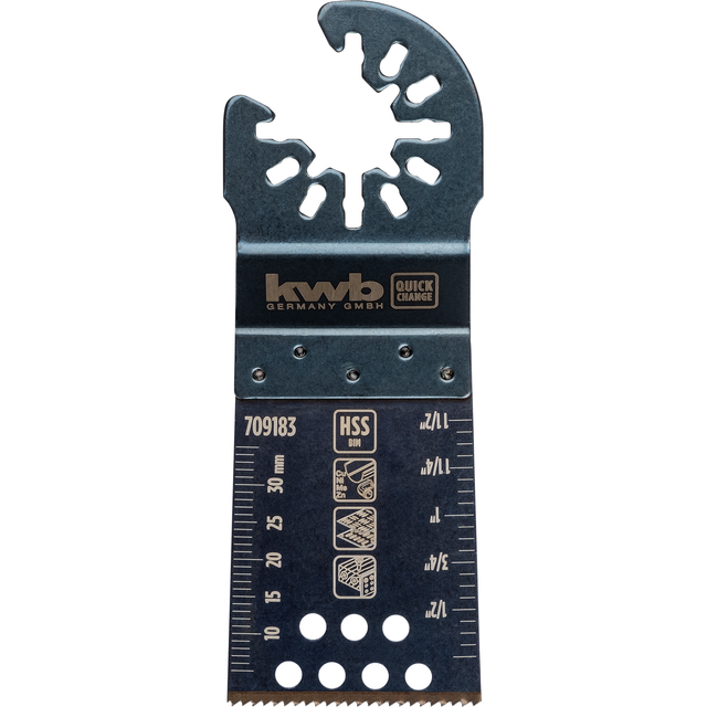 kwb Tauchsägeblatt HSS/BIM für Metall und Holz 34 x 40 mm