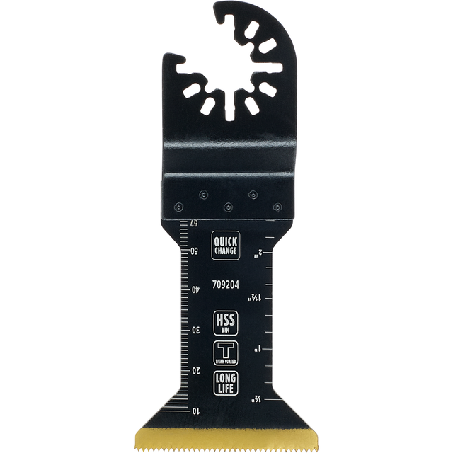 kwb Tauchsägeblatt BIM/TIN für Metall und Holz 45 x 57 mm