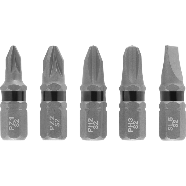 kwb Bit-Set 'Impact' PH / PZ / SL 25 mm 5-teilig