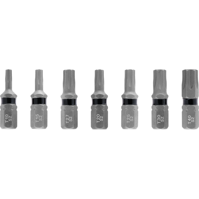 kwb Bit-Set 'Impact' T10-T40 25 mm 7-teilig